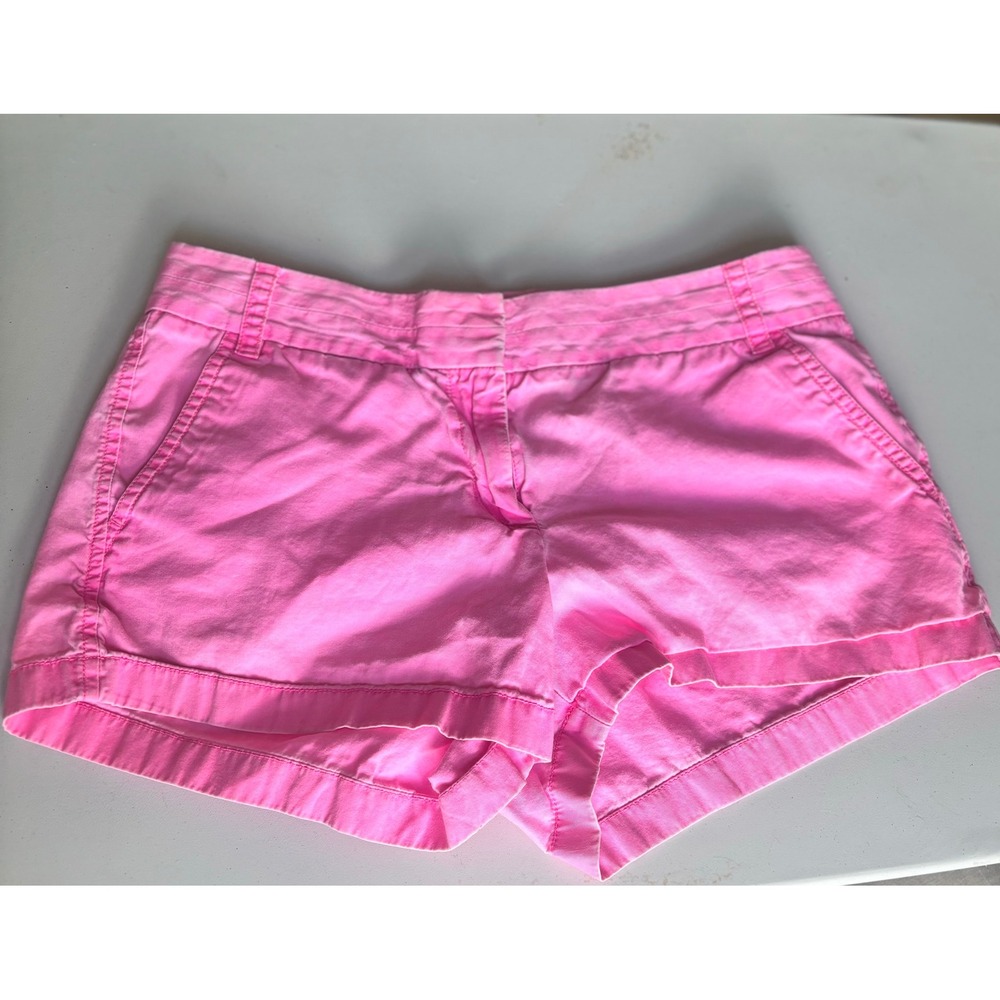 J Crew Chino "Broken In" Cotton Shorts Size 6
